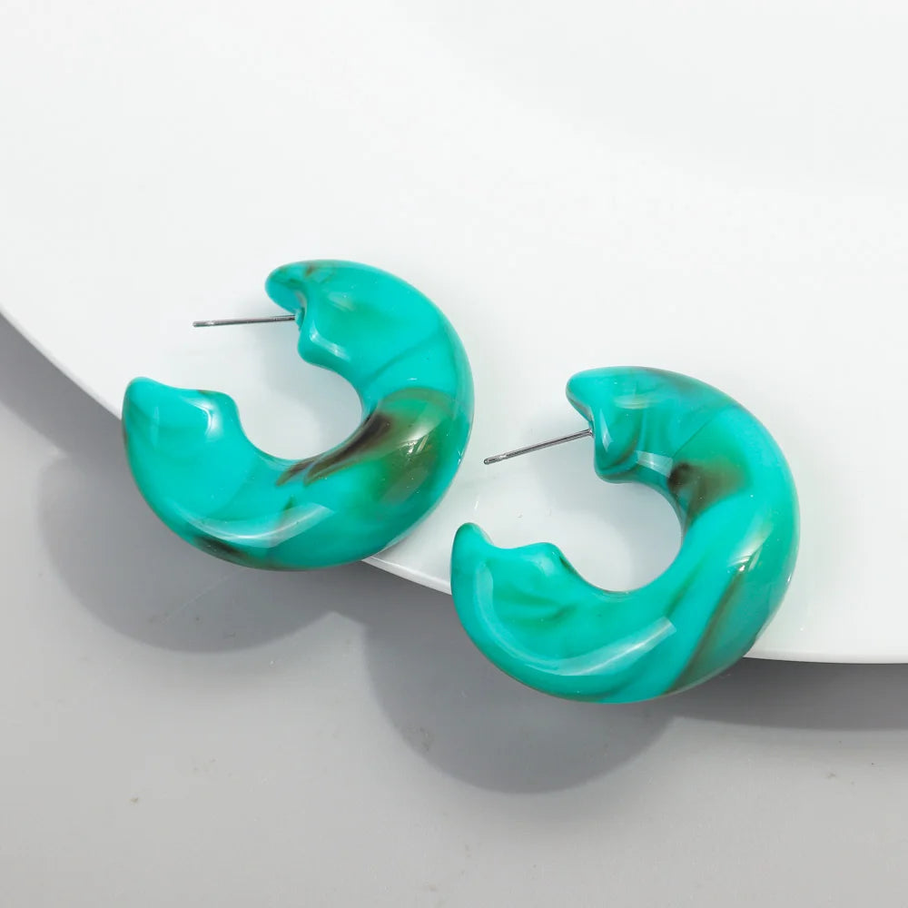 Lush Arc Earrings - 9 color variants - hello baabs 
