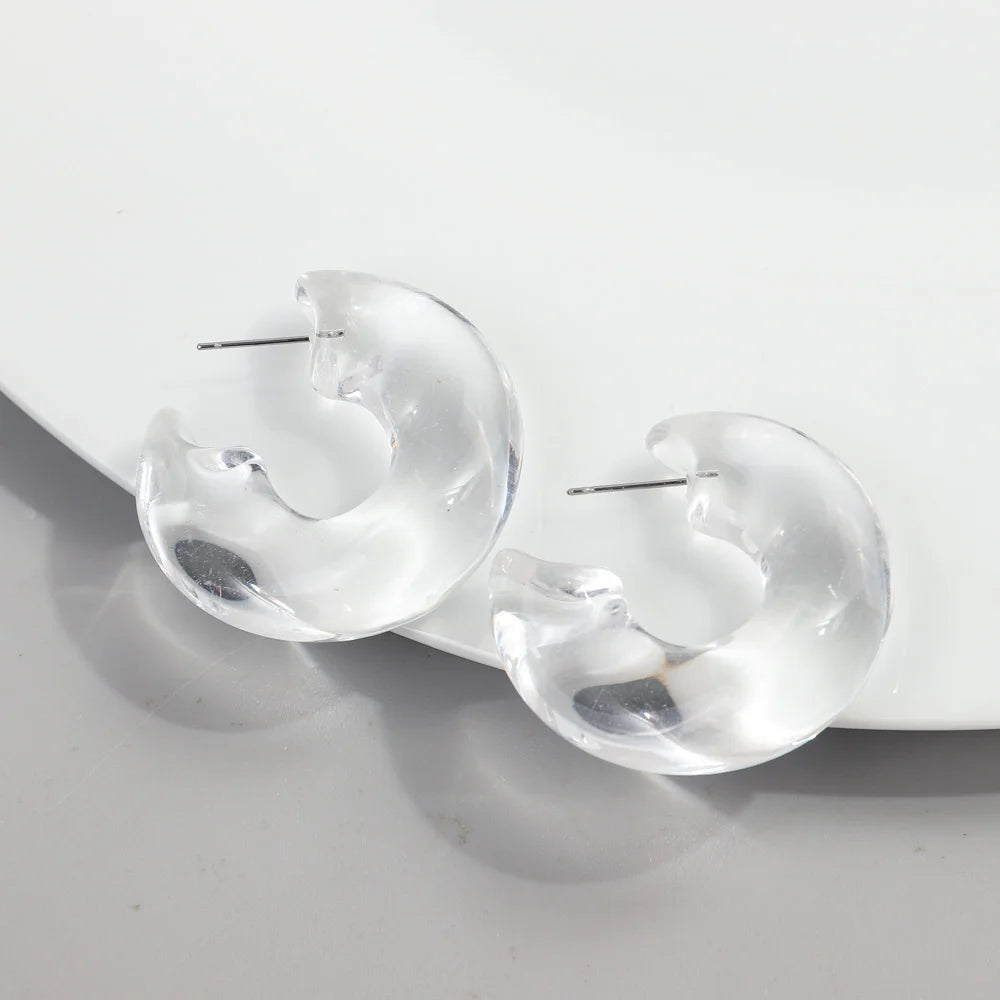 Lush Arc Earrings - 9 color variants - hello baabs 
