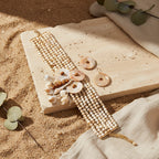 Lush Wave Collar Set (necklace & earrings) - 2 colors - Hello Baabs