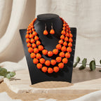 Luxe Layers Necklace & Earrings Set - 3 colors - Hello Baabs