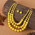 Luxe Layers Necklace & Earrings Set - 3 colors - hello baabs 