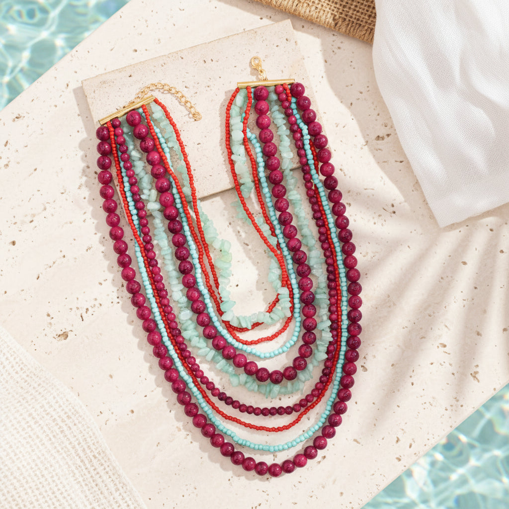 Majestic Tides Necklace - Hello Baabs