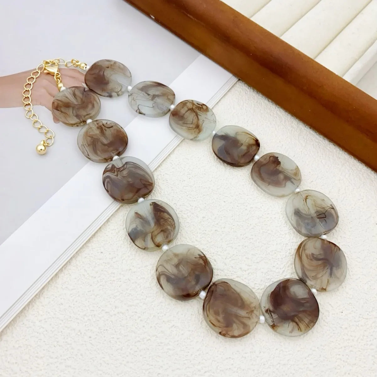 Marbella Disc Necklace - hello baabs 