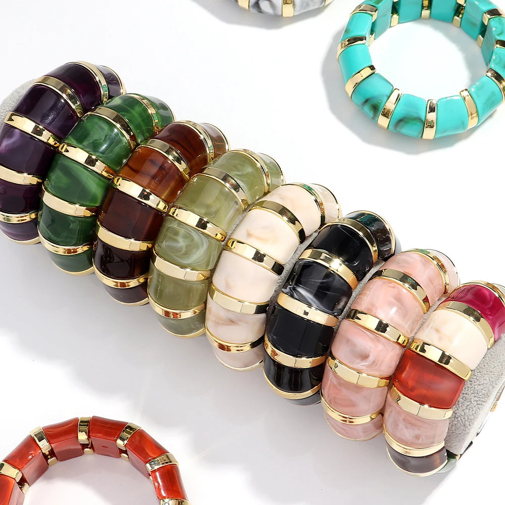 Marble Riot Bracelet - 22 colors - Hello Baabs LLC 
