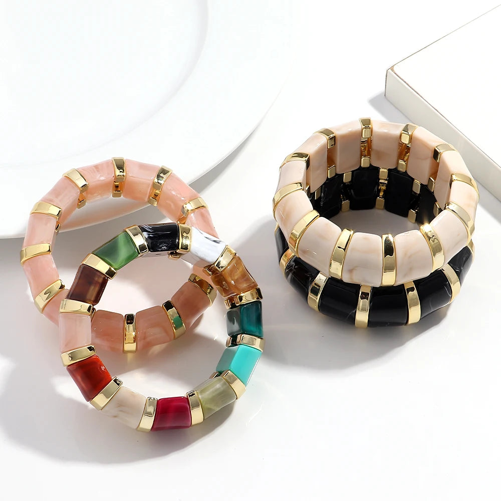 Marble Riot Bracelet - 22 colors - Hello Baabs LLC 