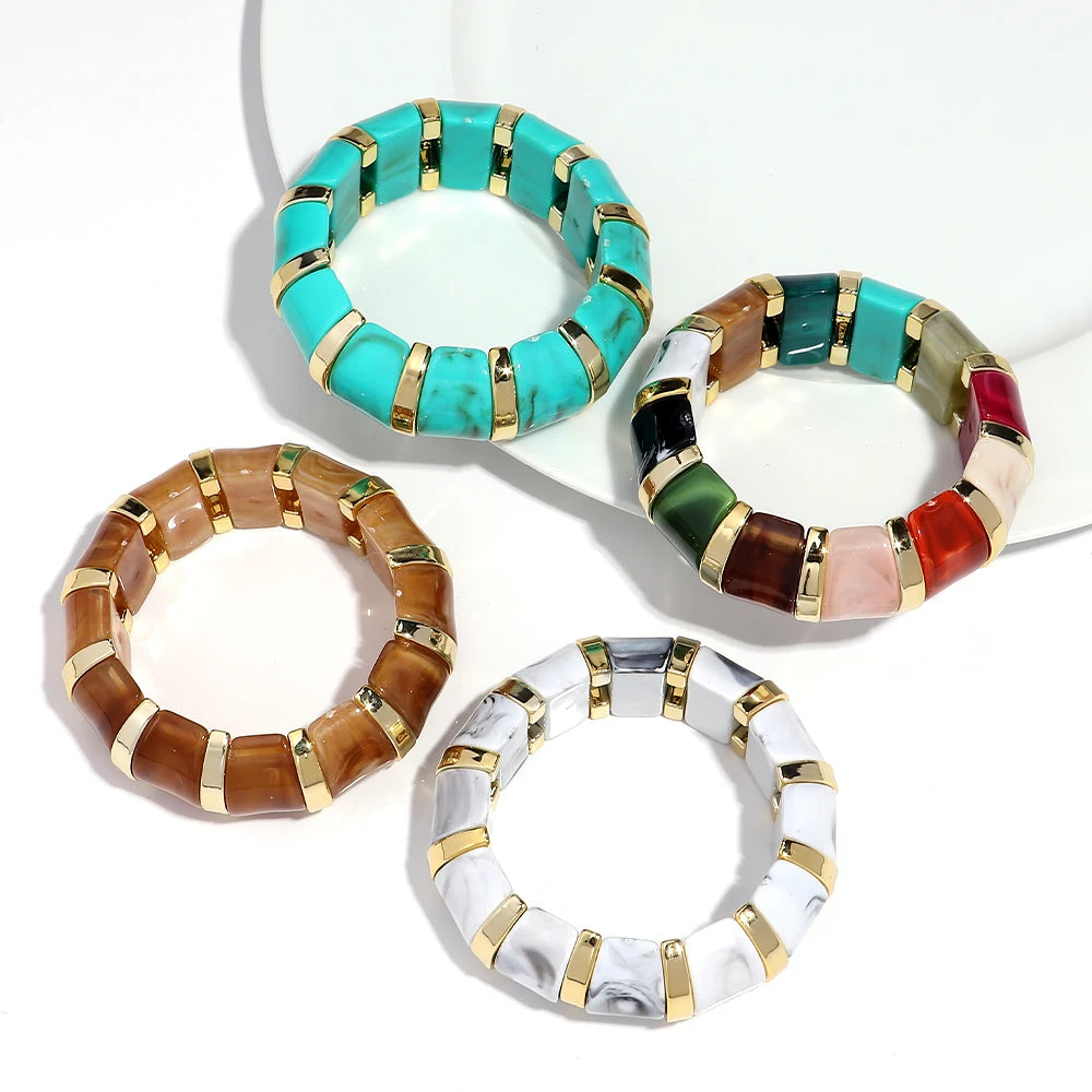 Marble Riot Bracelet - 22 colors - Hello Baabs LLC 