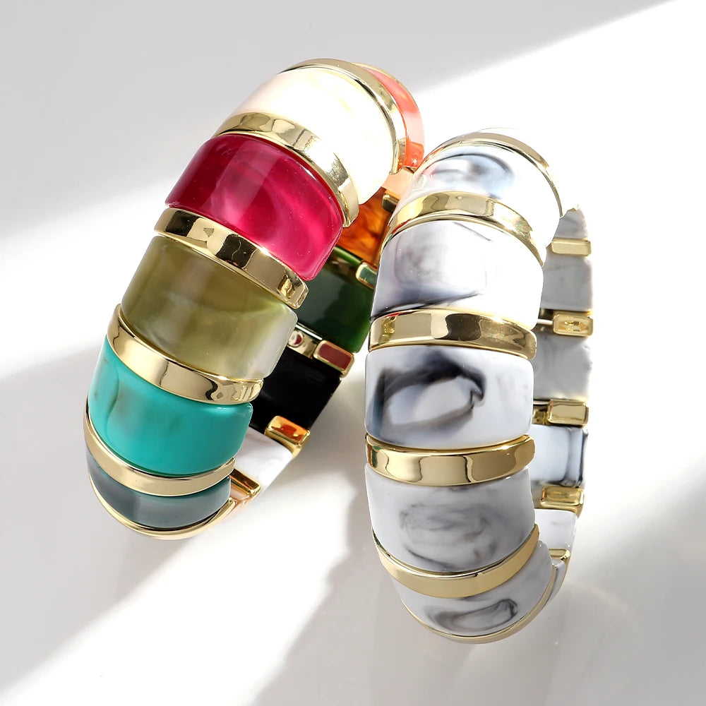 Marble Riot Bracelet - 22 colors - Hello Baabs LLC 