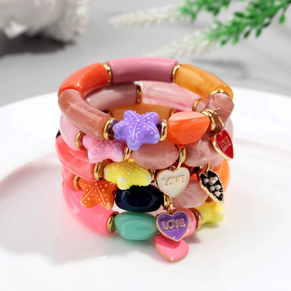 Marble Riot Bracelet - 22 colors - Hello Baabs LLC 