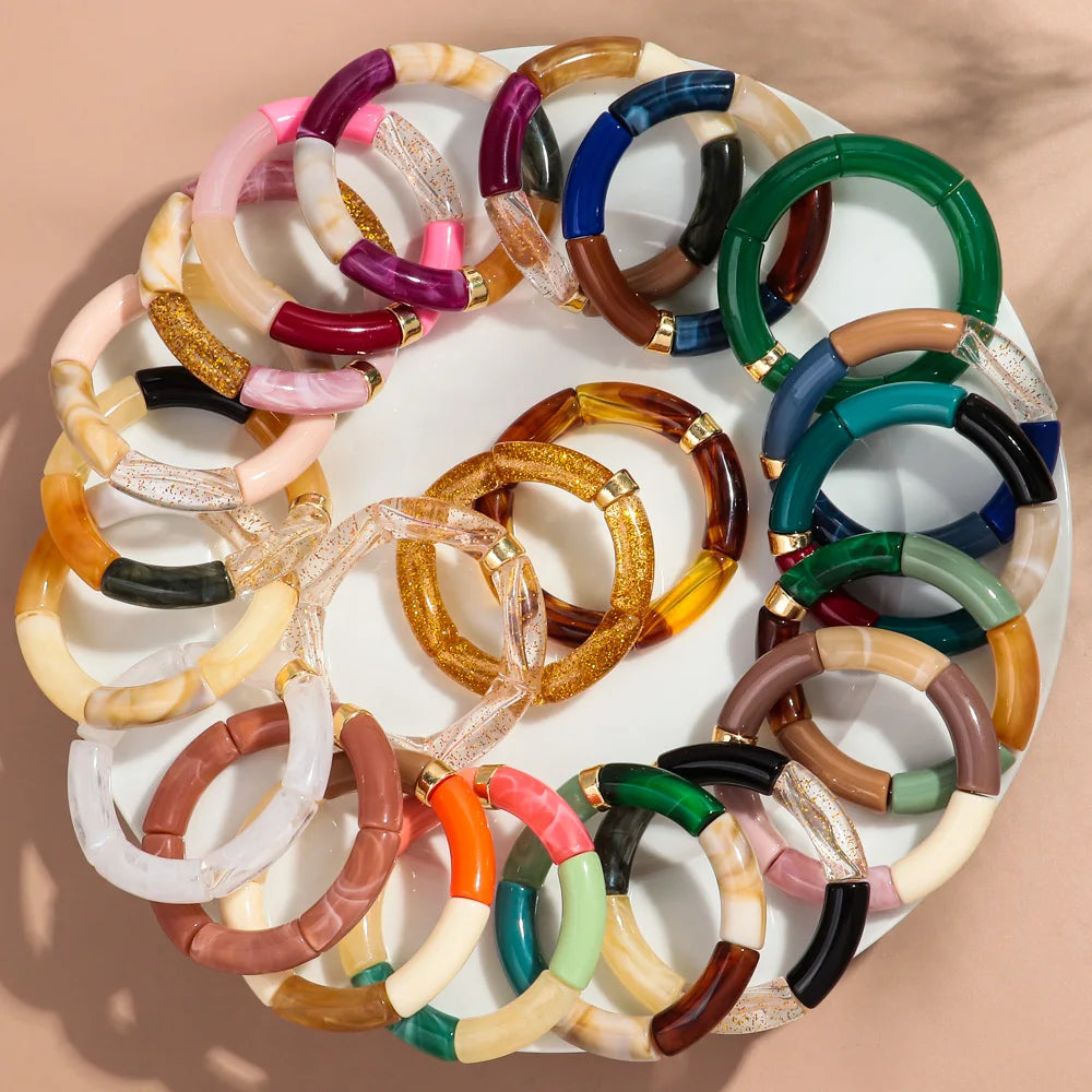 Marble Riot Bracelet - 22 colors - Hello Baabs LLC 