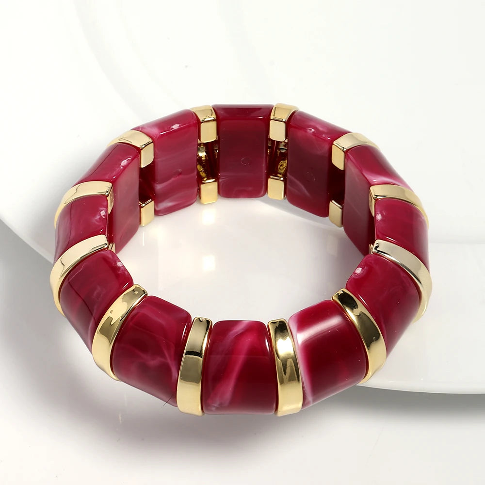 Marble Riot Bracelet - 22 colors - Hello Baabs LLC 