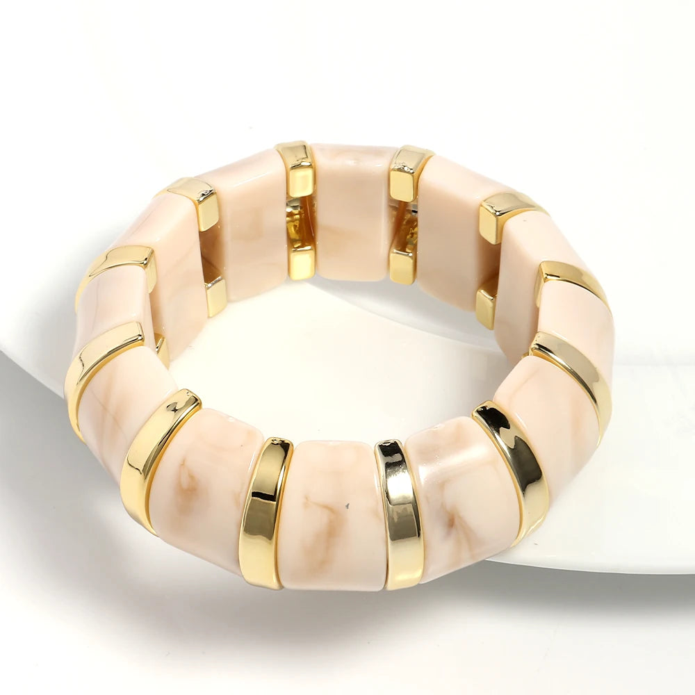 Marble Riot Bracelet - 22 colors - Hello Baabs LLC 