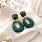 Marble Theory Earrings - 2 colors - Hello Baabs