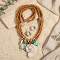 Mariner’s Charm Necklace & Earrings Set - Hello Baabs