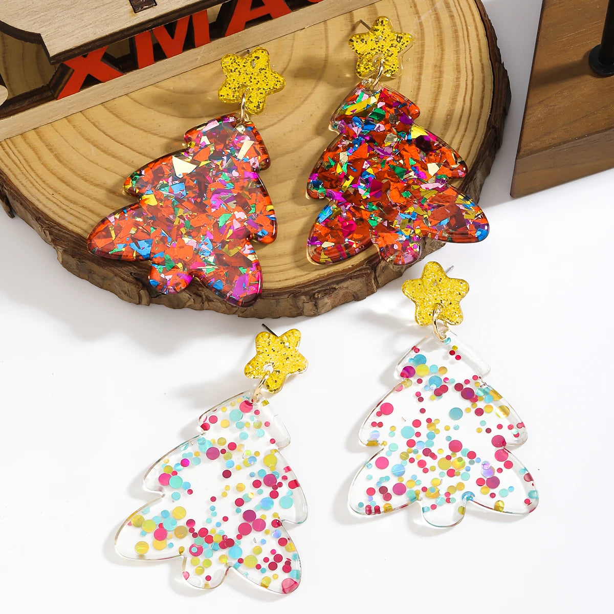 Merry & Bright Dangles - 2 colors - Hello Baabs