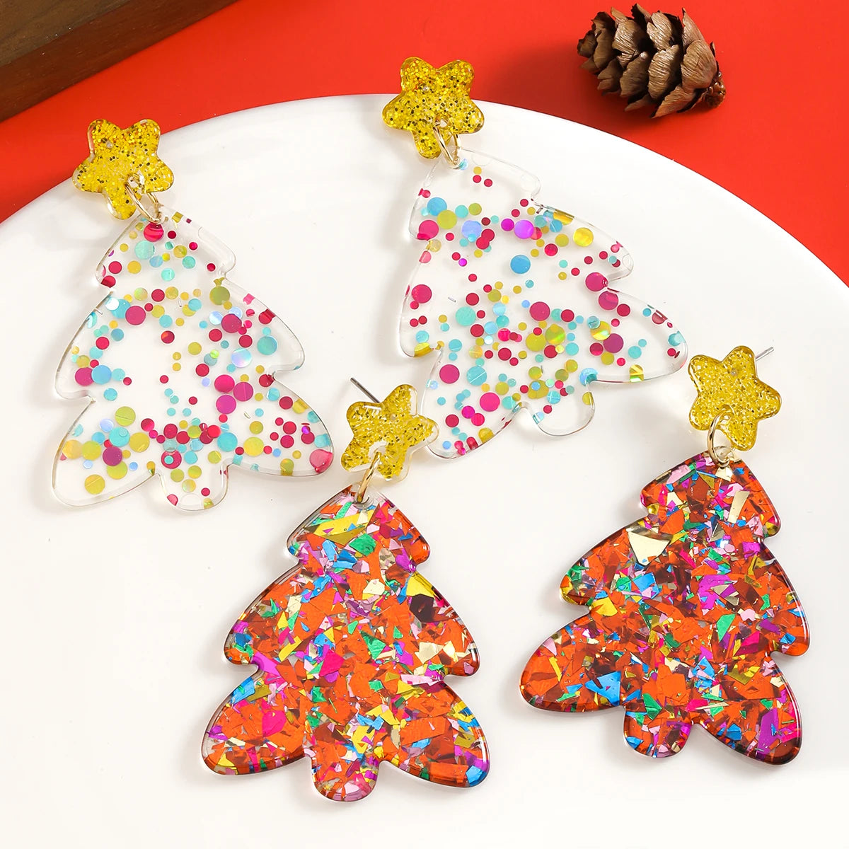 Merry & Bright Dangles - 2 colors - hello baabs 