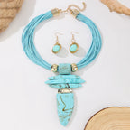 Mesa Mirage Necklace & Earring Set - 4 colors - Hello Baabs