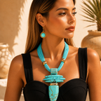 Mesa Mirage Necklace & Earring Set - 4 colors - Hello Baabs
