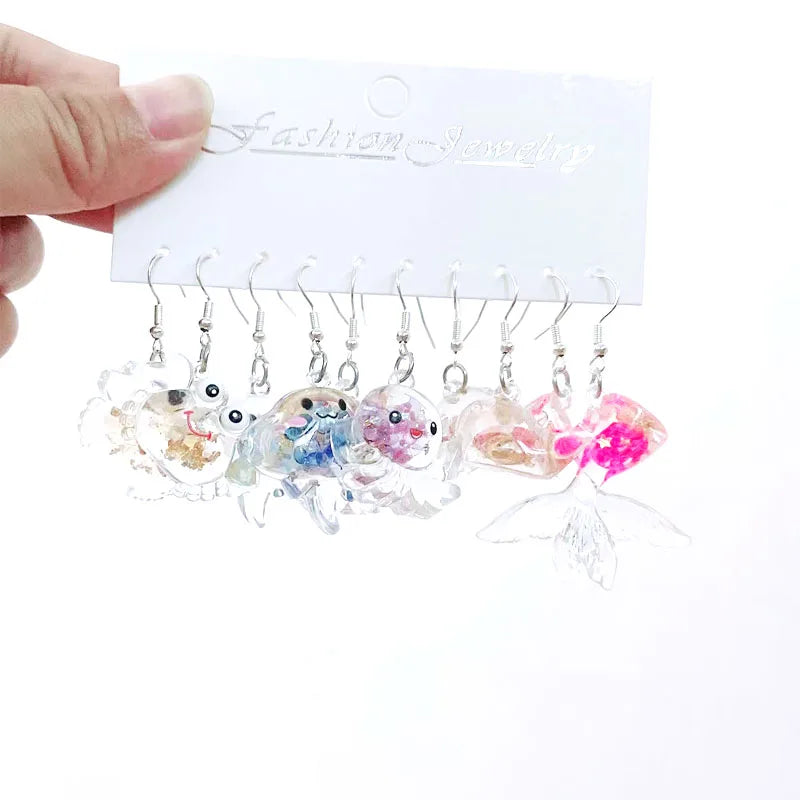 Mini Charm 5 Pair Earring Set - 16 variants - Hello Baabs LLC 