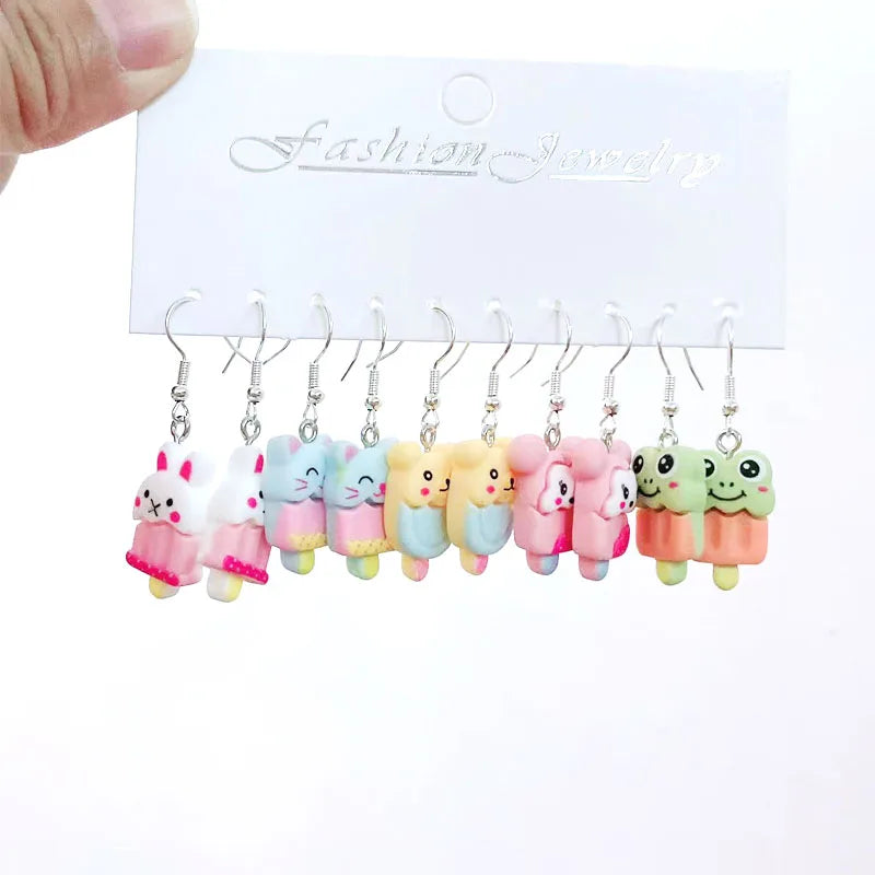 Mini Charm 5 Pair Earring Set - 16 variants - Hello Baabs LLC 