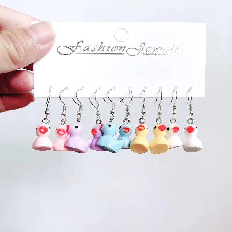 Mini Charm 5 Pair Earring Set - 16 variants - Hello Baabs LLC 