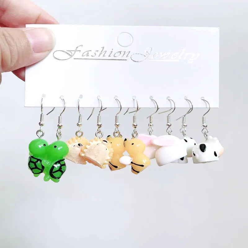 Mini Charm 5 Pair Earring Set - 16 variants - Hello Baabs LLC 