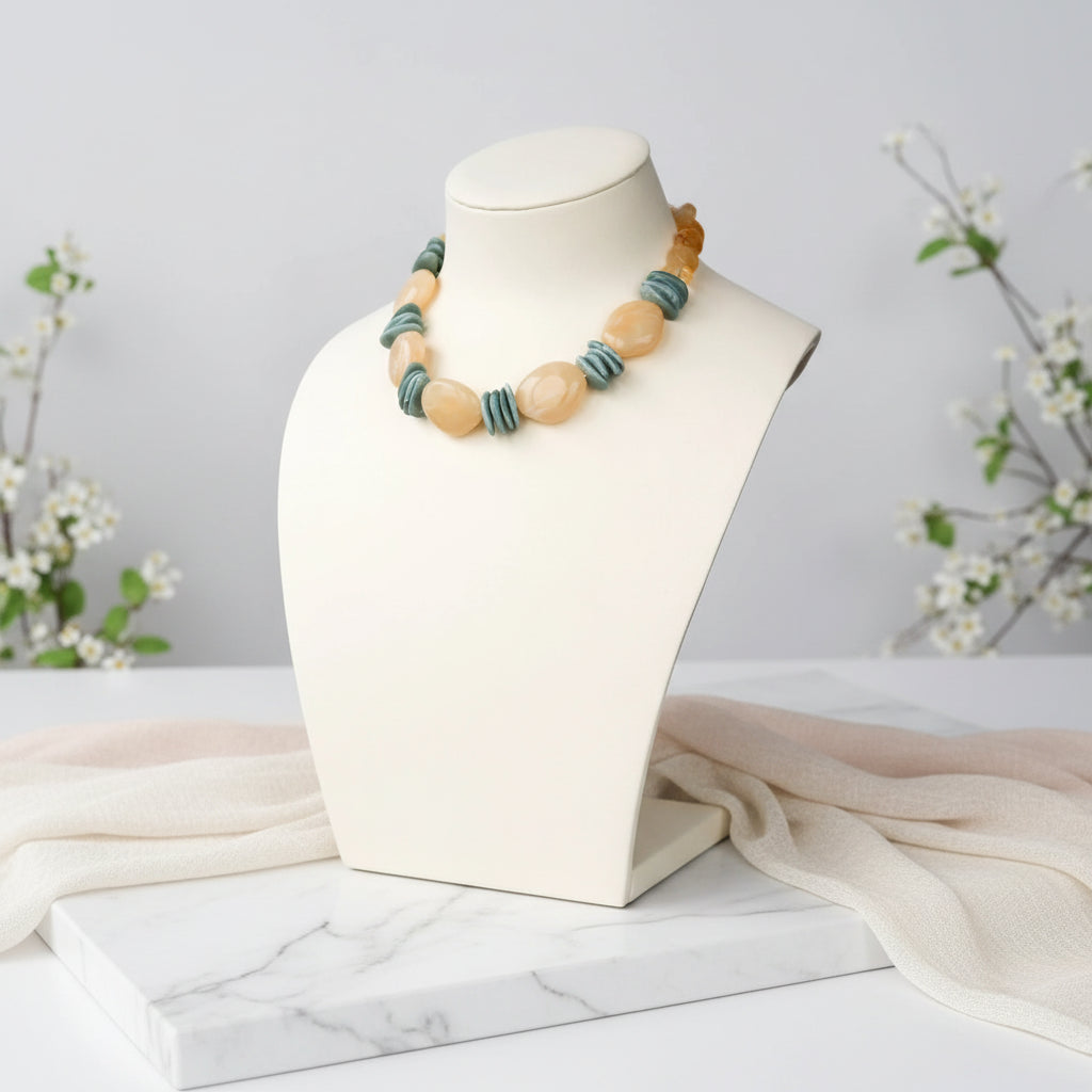 Mist & Sand Necklace - Hello Baabs