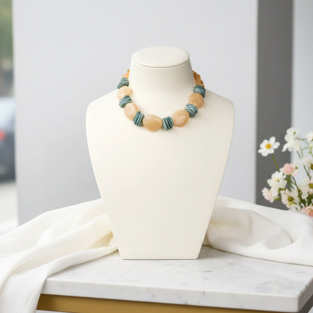 Mist & Sand Necklace - Hello Baabs