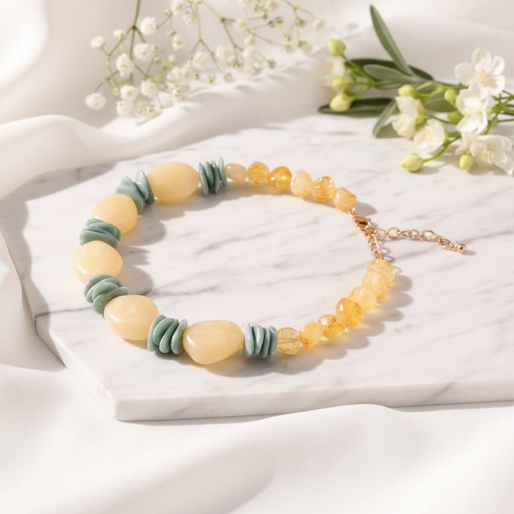 Mist & Sand Necklace - Hello Baabs