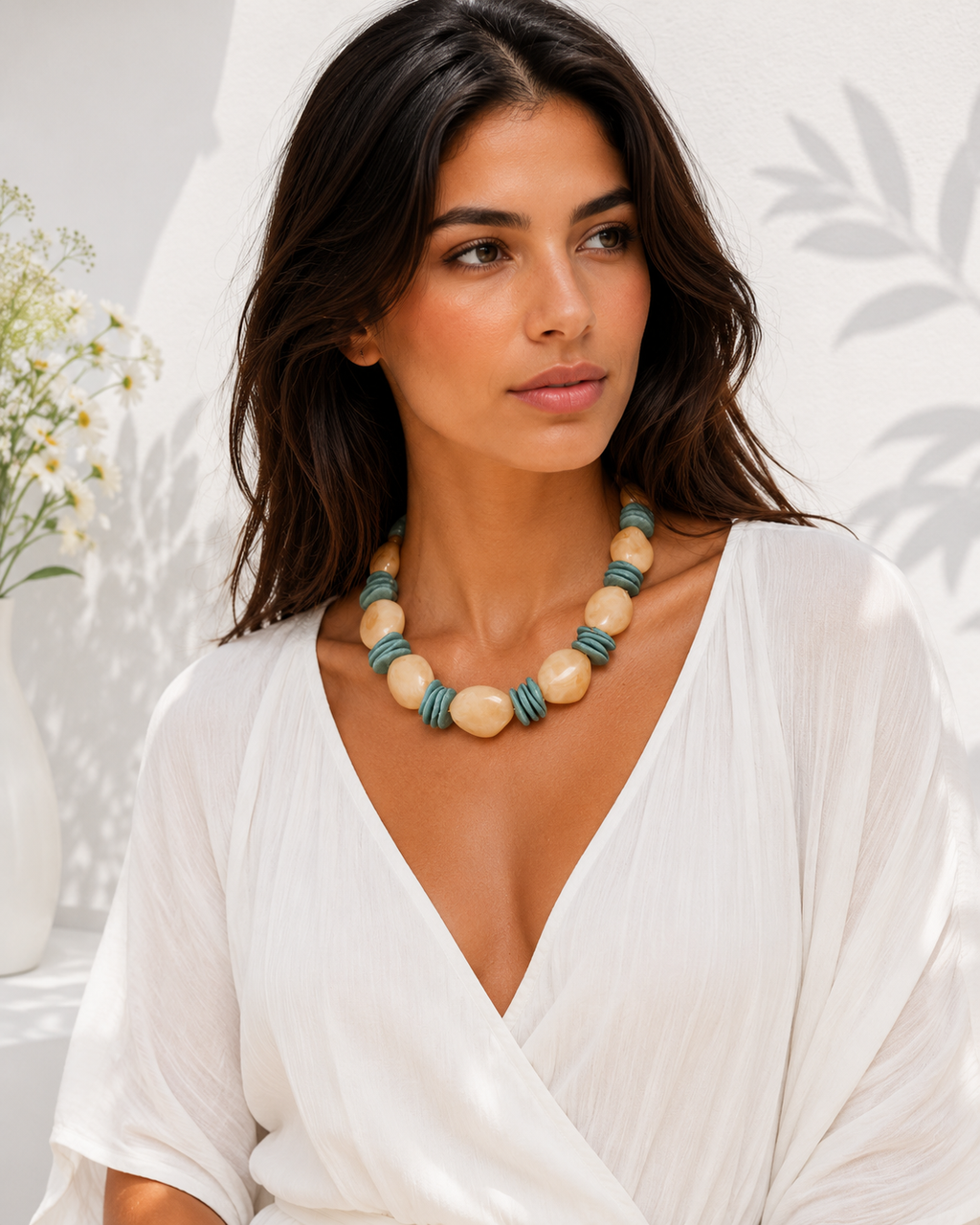 Mist & Sand Necklace - Hello Baabs