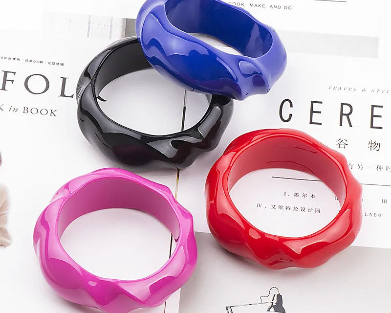 Mod Pop Bangle (2.67" diameter) - 9 colors - Hello Baabs LLC 