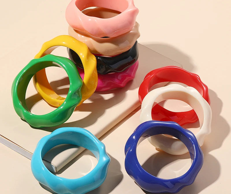 Mod Pop Bangle (2.67" diameter) - 9 colors - hello baabs 