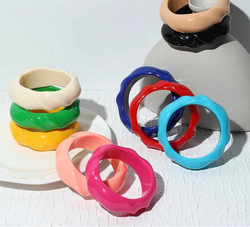 Mod Pop Bangle (2.67" diameter) - 9 colors - hello baabs 