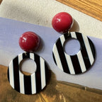 Mod Stripe Circles - 2 colors - hello baabs 