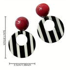 Mod Stripe Circles - 2 colors - hello baabs 
