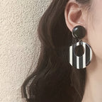 Mod Stripe Circles - 2 colors - hello baabs 