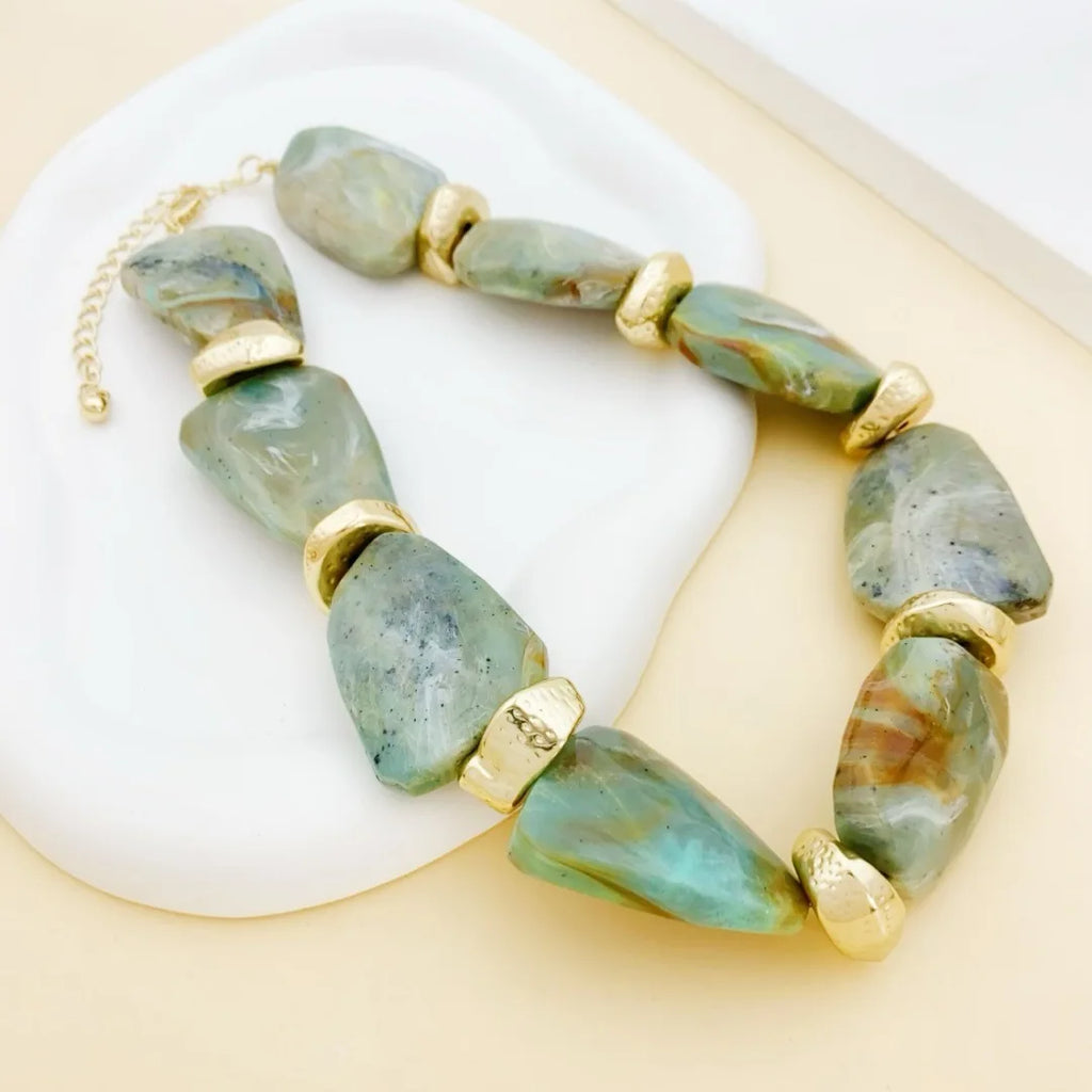 Modern Relic Necklace - 5 colors - Hello Baabs LLC 