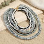 Moonlight Glow Layered Necklace - Hello Baabs LLC 