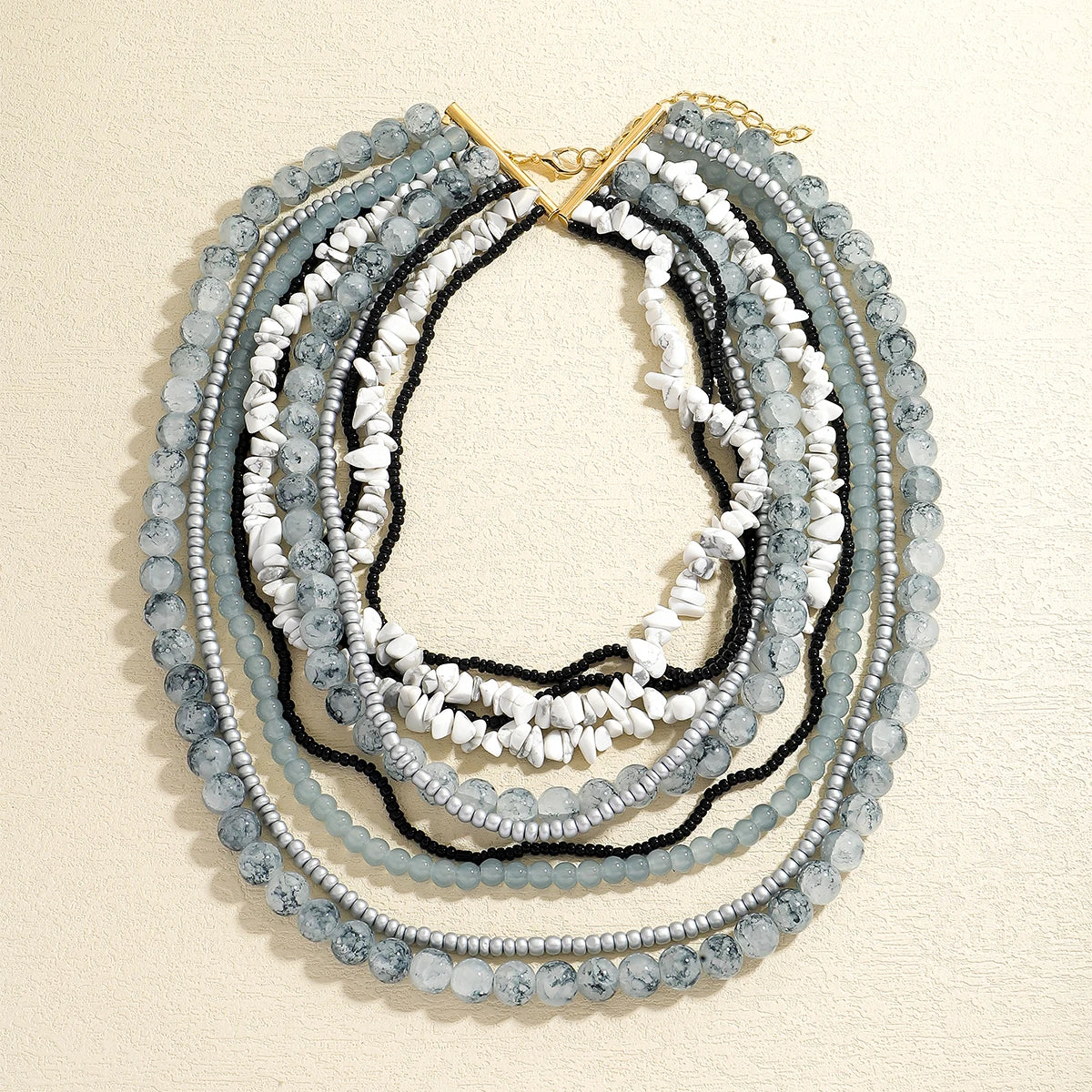 Moonlight Glow Layered Necklace - hello baabs 