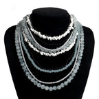 Moonlight Glow Layered Necklace - hello baabs 