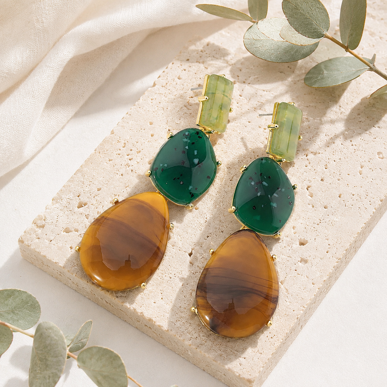 Moss & Mocha Drops - Hello Baabs
