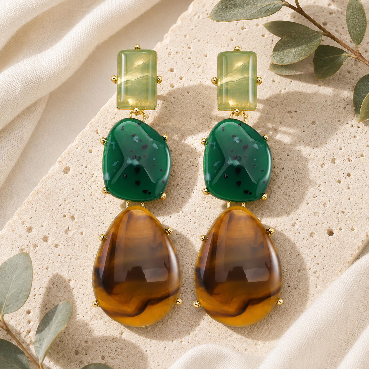 Moss & Mocha Drops - Hello Baabs