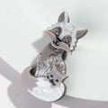 Mystic Fox Brooch - Hello Baabs LLC 