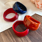 Mystic Motion Chunky Bangle (3.00" diameter) - 5 colors - Hello Baabs LLC 