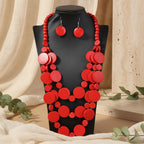 Nairobi Nights Necklace & Earrings Set - 6 colors - Hello Baabs