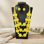 Nairobi Nights Necklace & Earrings Set - 6 colors - Hello Baabs