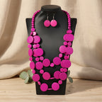 Nairobi Nights Necklace & Earrings Set - 6 colors - Hello Baabs