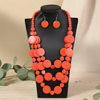 Nairobi Nights Necklace & Earrings Set - 6 colors - Hello Baabs