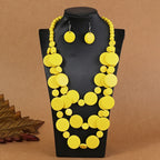 Nairobi Nights Necklace & Earrings Set - 6 colors - hello baabs 