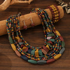 Nature’s Charm Multi-Layer Necklace & Earrings Set - 2 variants - hello baabs 