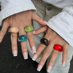 NeoGlow Rings (size 7.5) - 5 colors - Hello Baabs LLC 